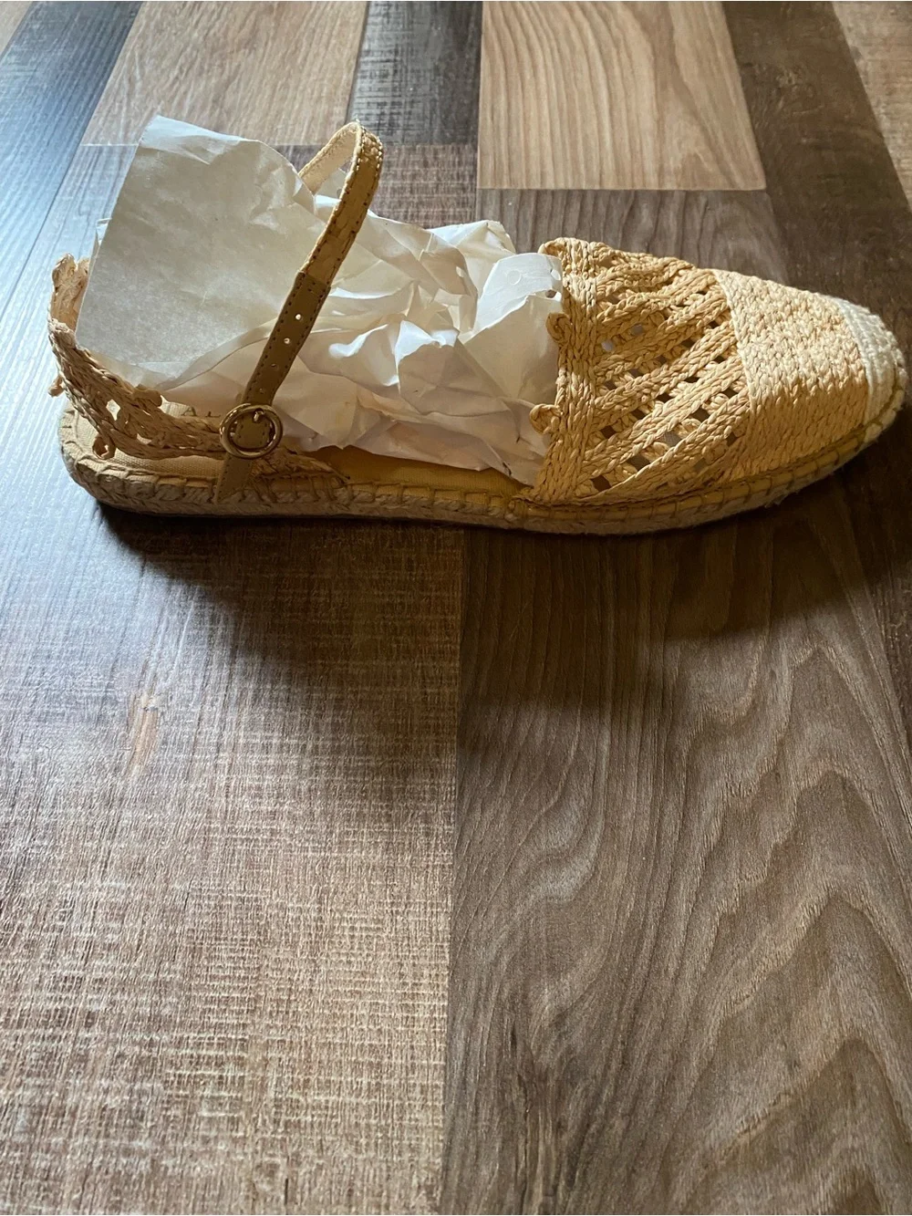 Talbots Woven Espadrille Flats in Tan